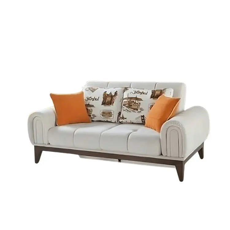 كنبة خشب زان أحمر 200*80*85 سم - KAR60 - Homix