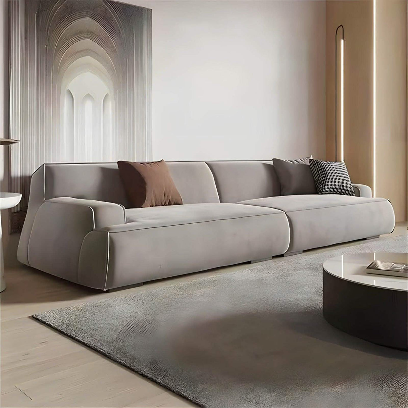 كنبة خشب زان 240*85*85 سم - IST21 High Style