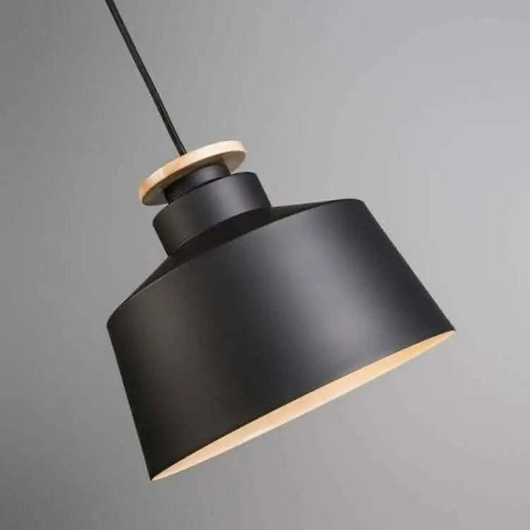 نجفة معدن و خشب، 20*65 سم