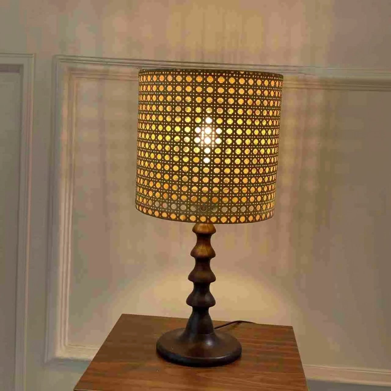 أباجورة راتان، 20*45 سم