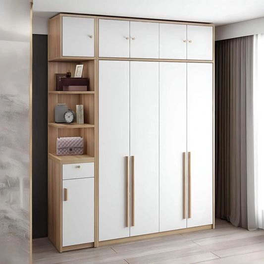 دولاب خشب ام دي اف، 220*60*220 سم