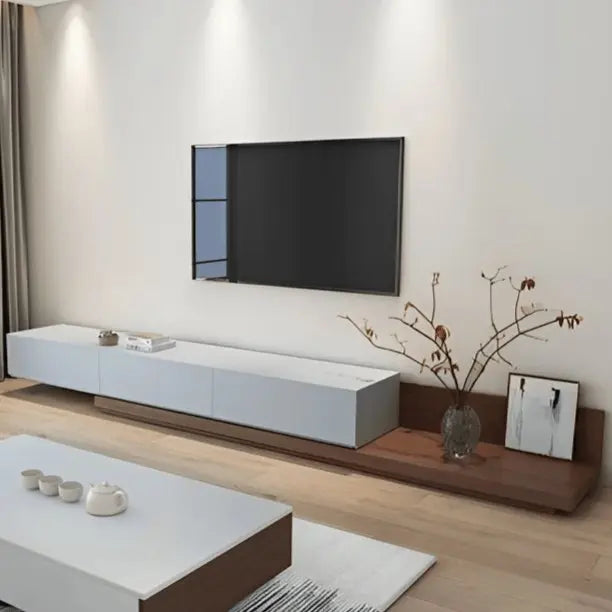 ترابيزة تليفزيون ام دي اف اسباني 220*35*35 سم - FUR27 - Homix