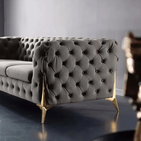 كنبة كابتونيه ثلاثيه 220*80*80 سم - KAR49 - Homix