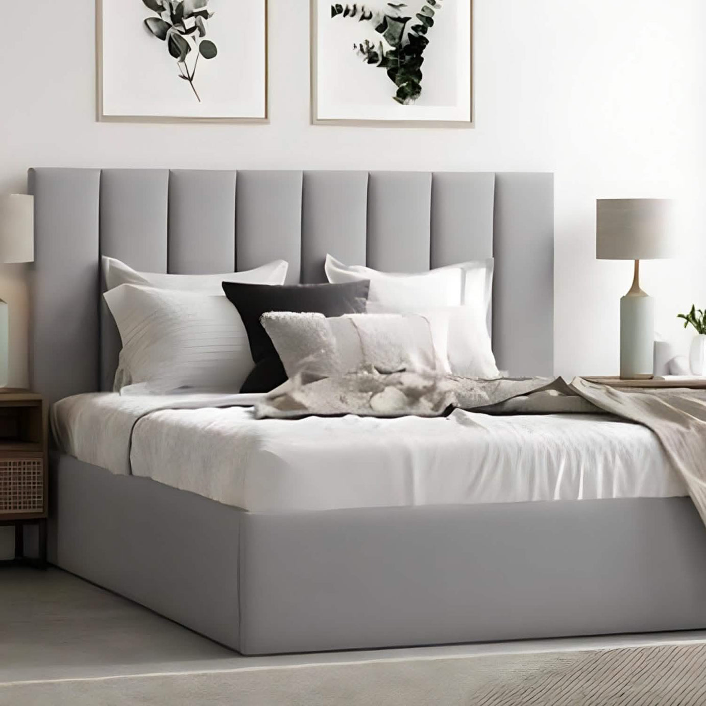 سرير كينج خشب كونتر، 160*195*120 سم