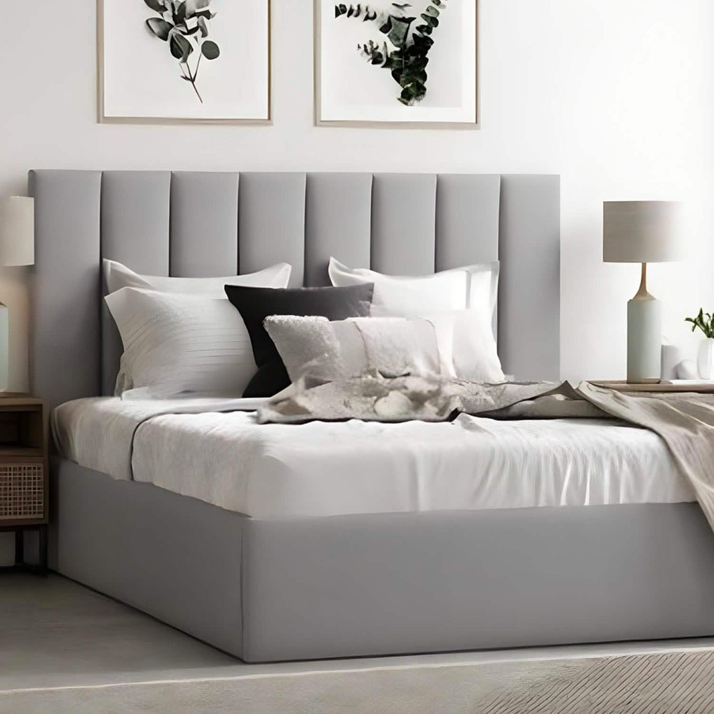 سرير فردي خشب كونتر، 100*195*120 سم