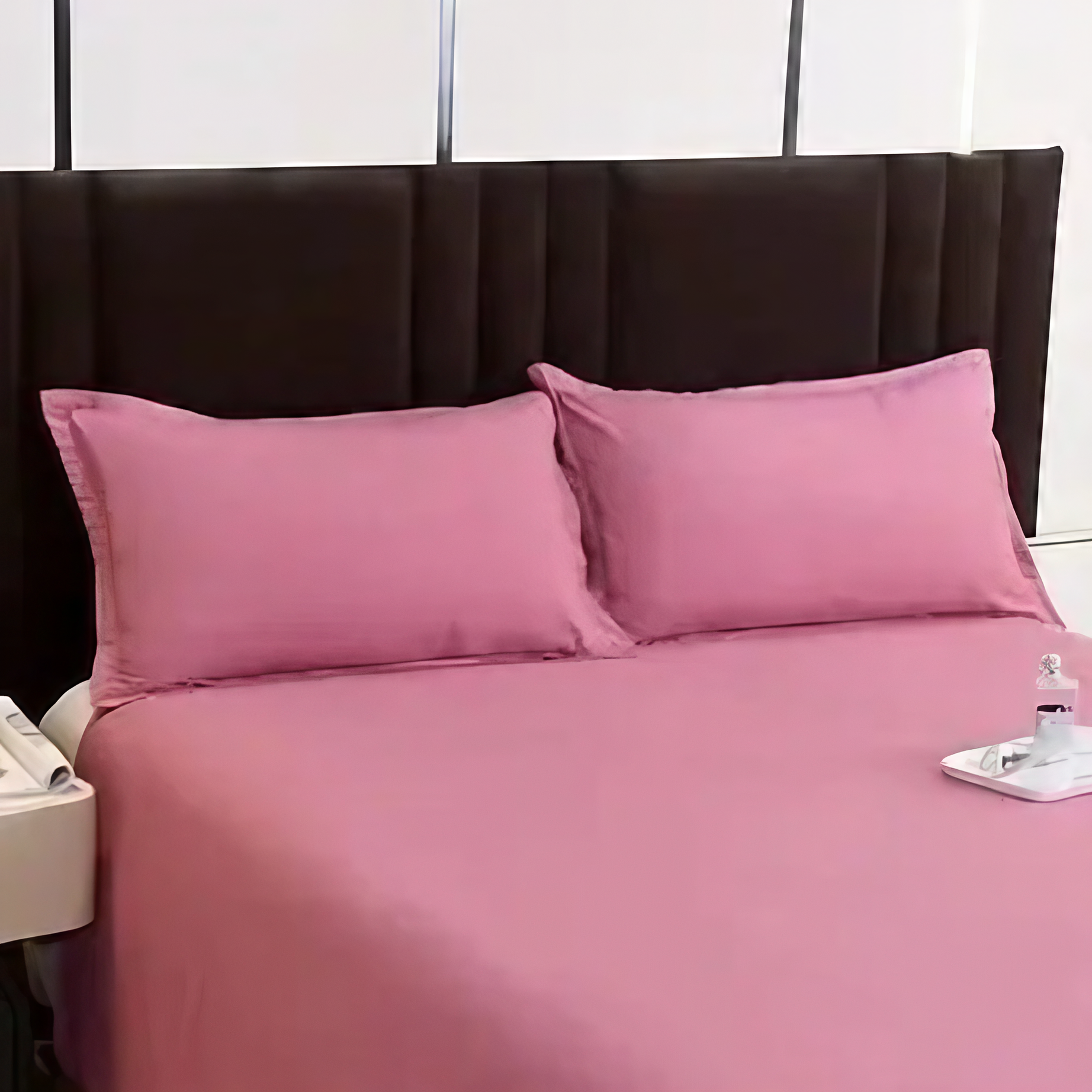 طقم ملاية سرير مايكروفايبر، 220*180 سم - كاشمير