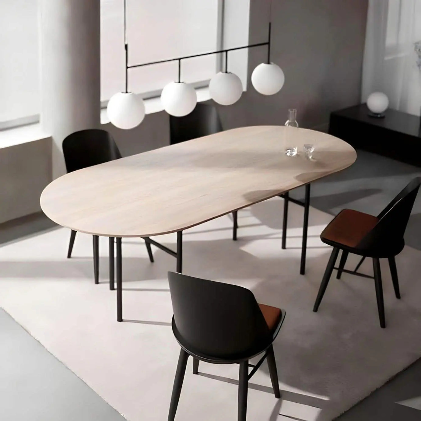 نجفة معدن و زجاج، 40*160 سم