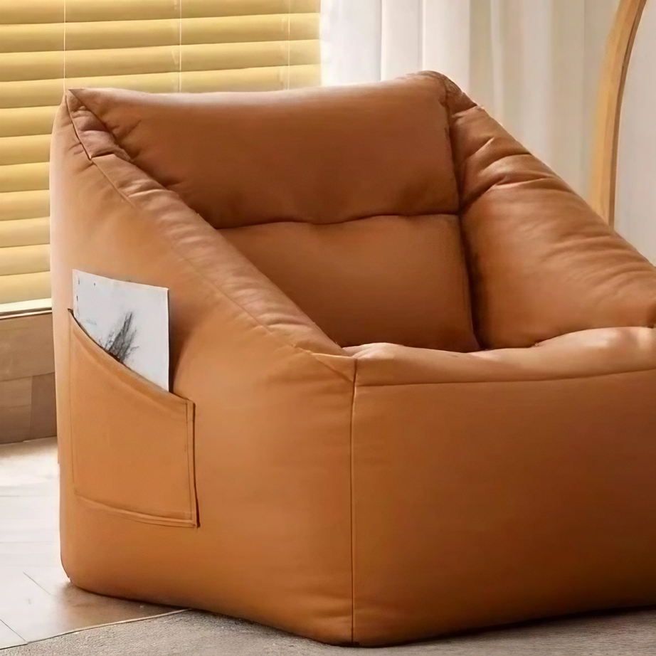 بين باج جلد، 75*75*100 سم - بني