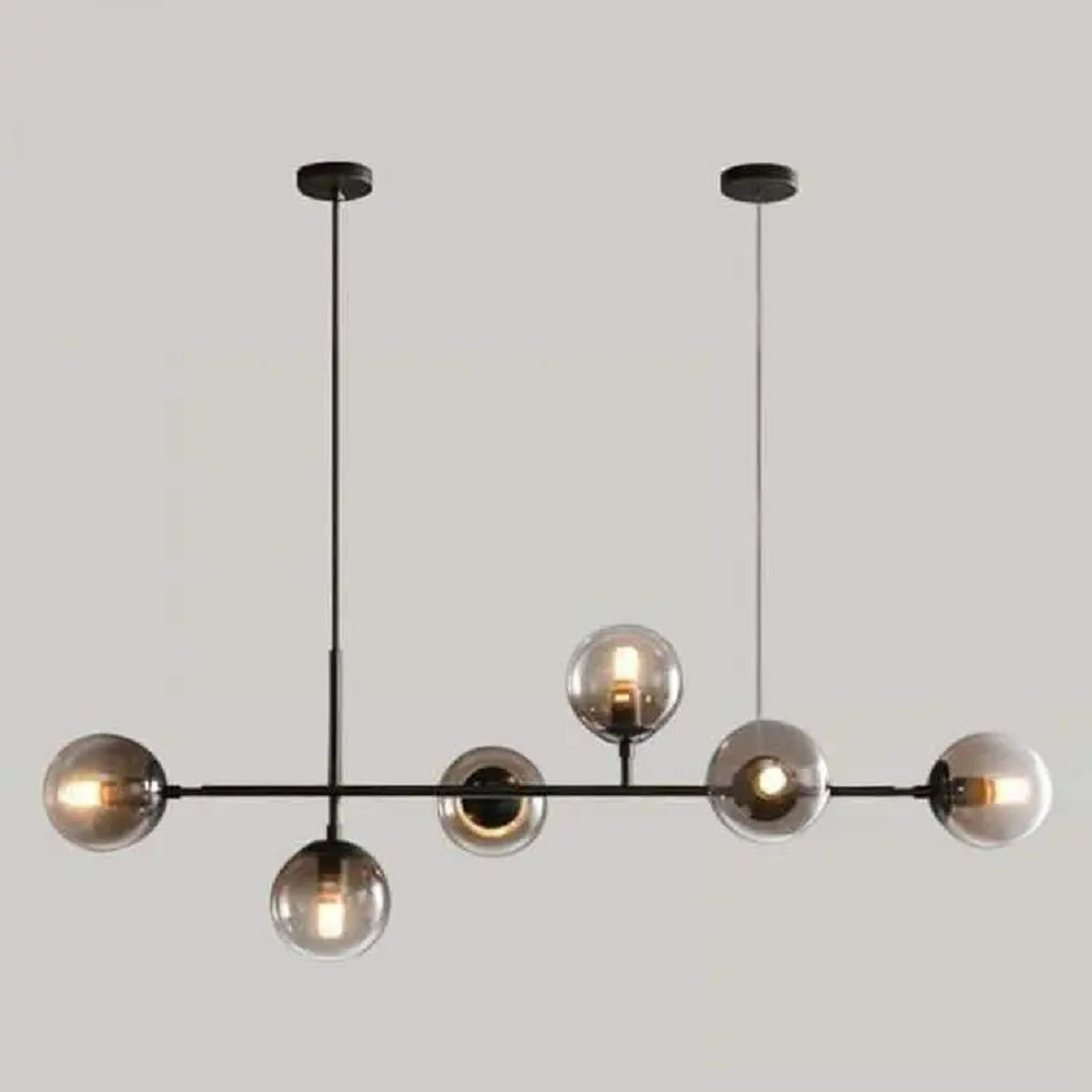 نجفة ستيل و زجاج، 120*150 سم