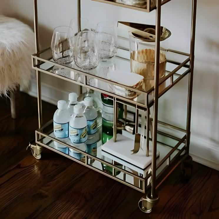 ترابيزة تقديم معدن 70*40*110 سم - RON221 Royal Iron