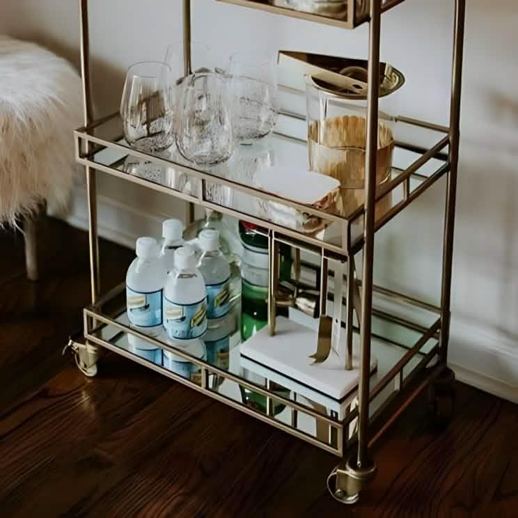 ترابيزة تقديم معدن 70*40*110 سم - RON221 Royal Iron