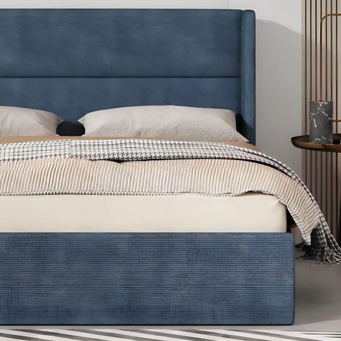 سرير فردي خشب كونتر، 100*195*120 سم