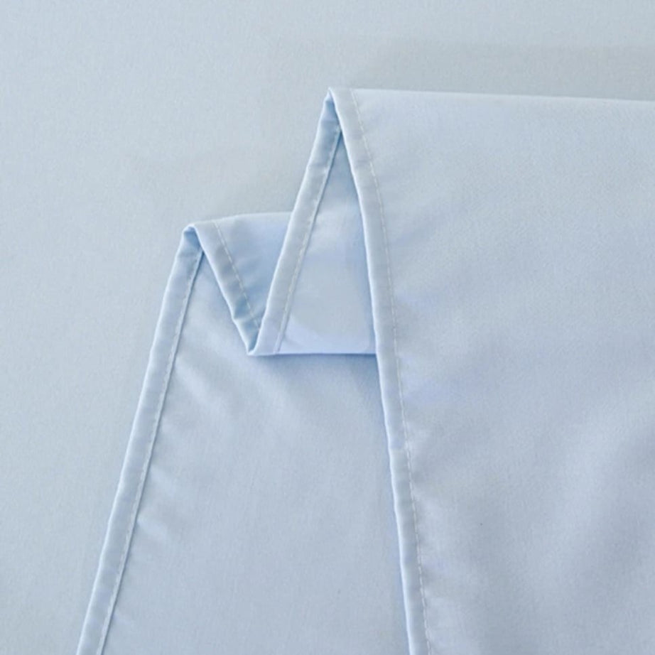 طقم ملاية سرير مايكروفايبر، 220*180 سم - لبني