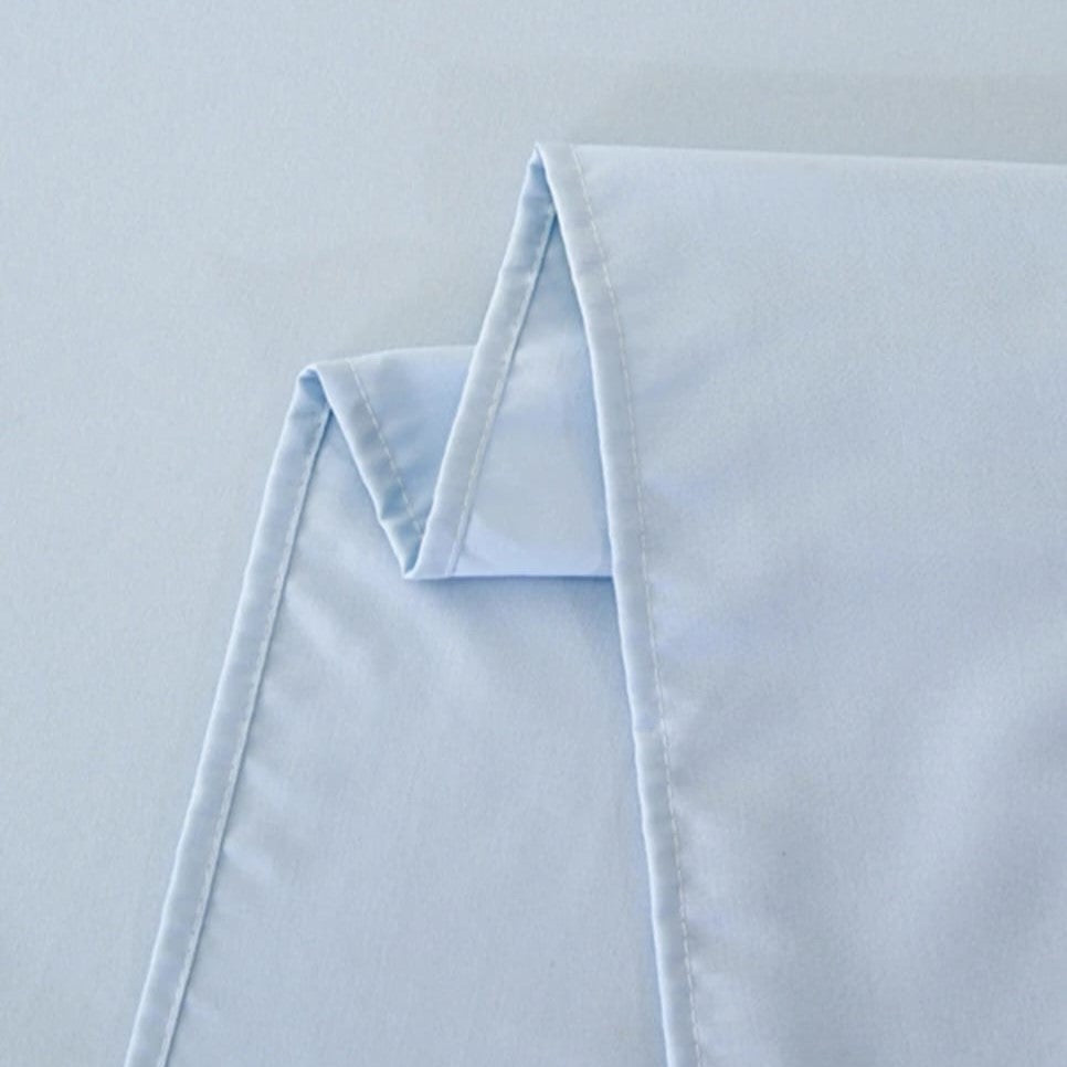 طقم ملاية سرير مايكروفايبر، 220*180 سم - لبني