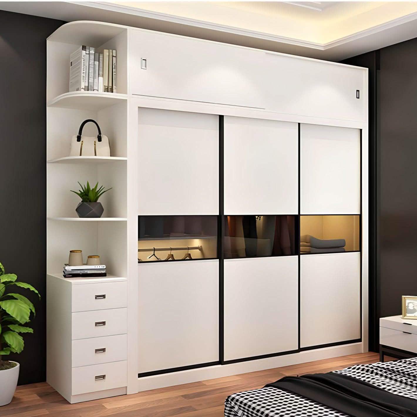 دولاب ام دي اف، 240*60*240 سم