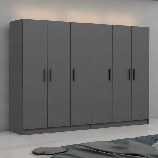 دولاب خشب ام دي اف، 240*60*240 سم