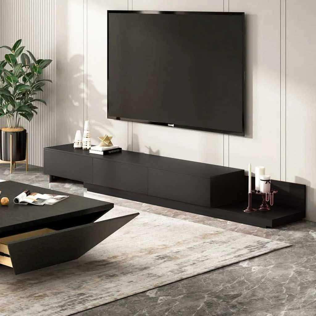 ترابيزة تليفزيون خشب ام دي اف، 240*40*40 سم