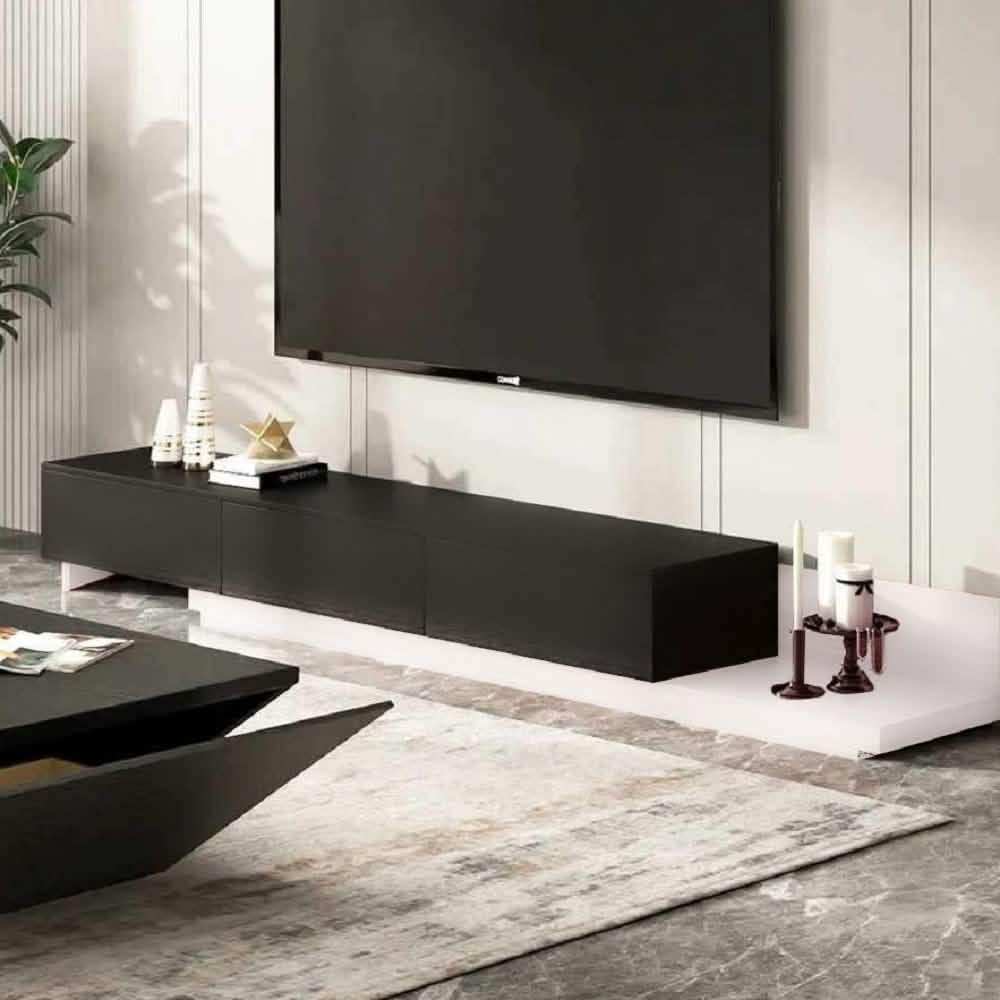 ترابيزة تليفزيون خشب ام دي اف، 240*40*40 سم