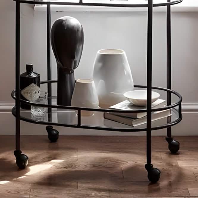 ترابيزة تقديم معدن 80*40*90 سم - RON224 Royal Iron