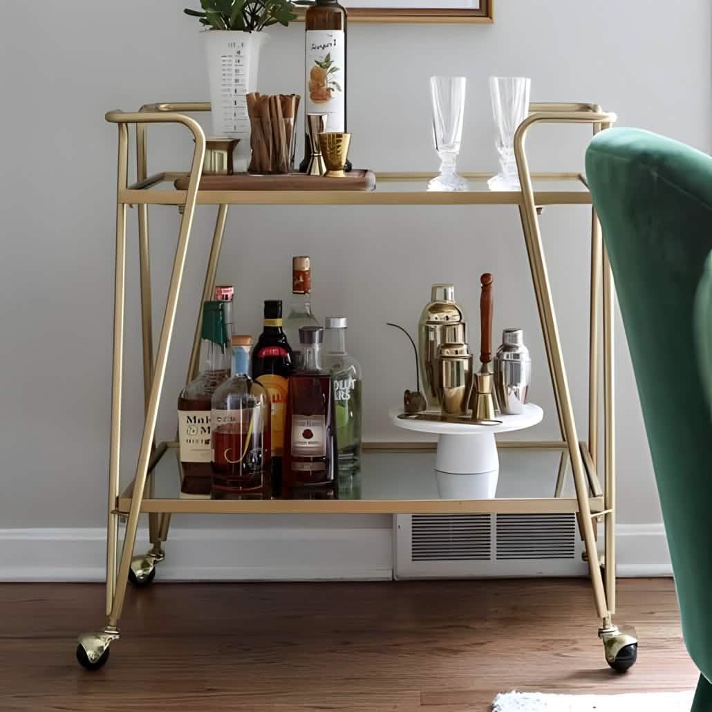 ترابيزة تقديم معدن 80*40*90 سم - RON212 Royal Iron