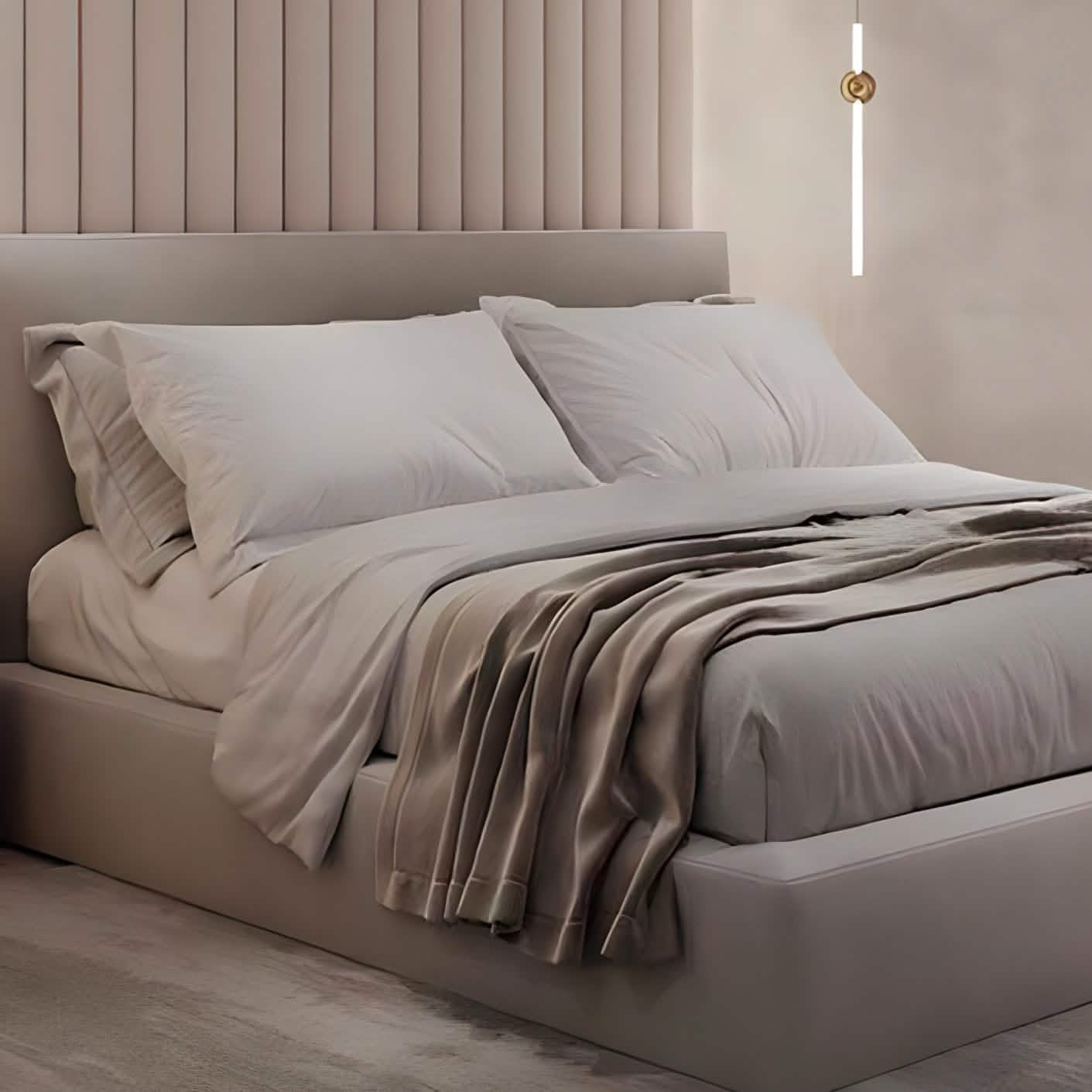 سرير فردي خشب كونتر، 120*195*110 سم