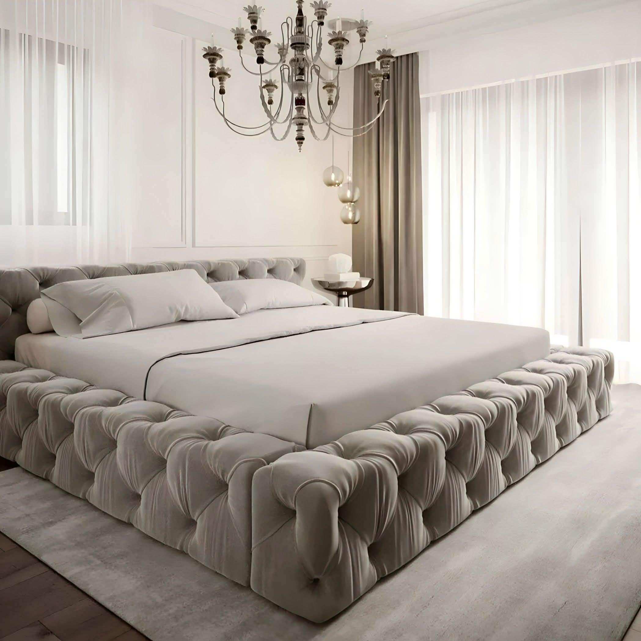 سرير خشب طبيعي 247*193*135 سم - HIP135 Hippo