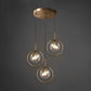 نجفة سقف معدن و زجاج 25*35 سم - YLG188 Y-Lights