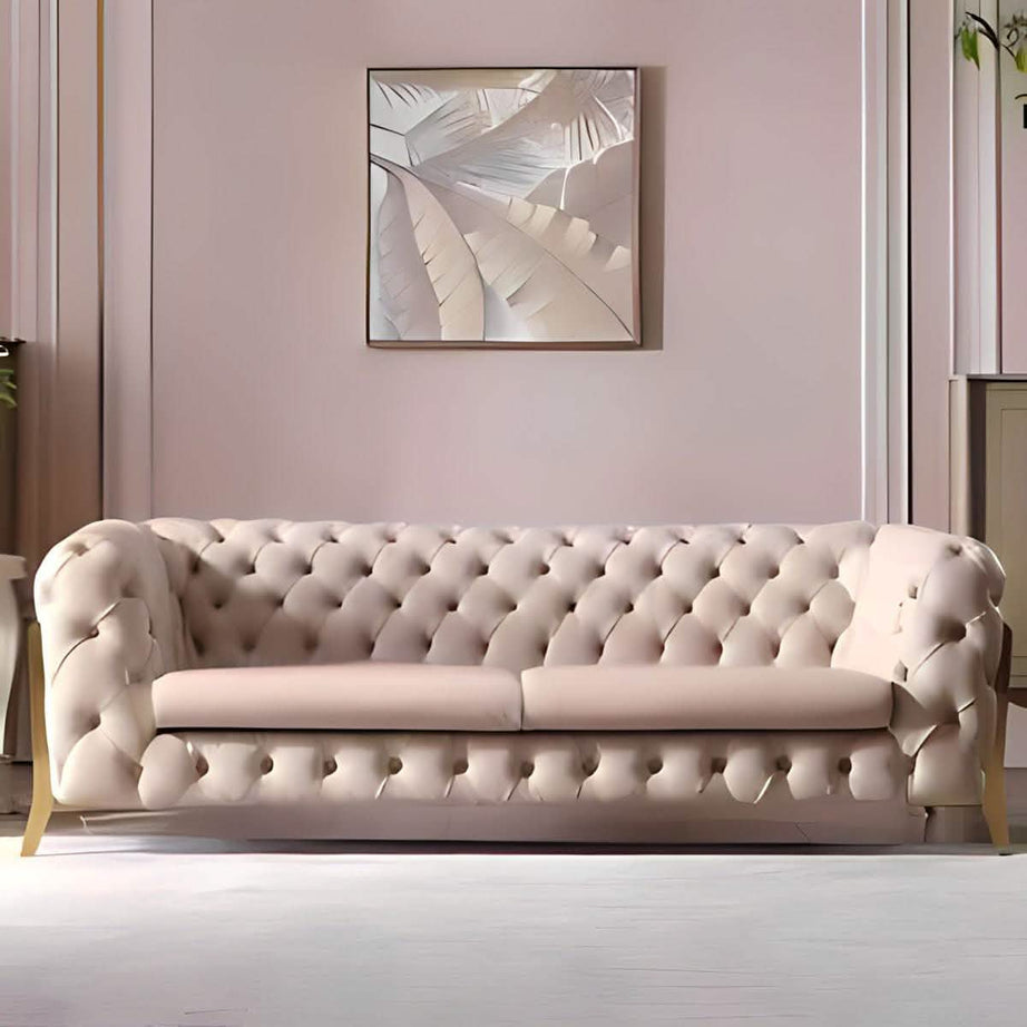 كنبة خشب زان 220*90*80 سم - KET71 Keto Furniture