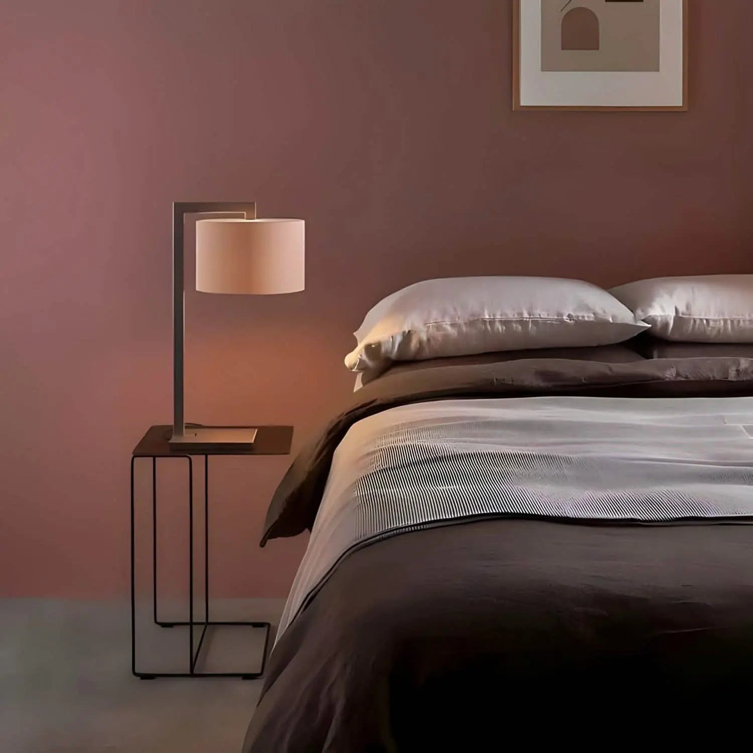 أباجورة معدن، 28*57 سم