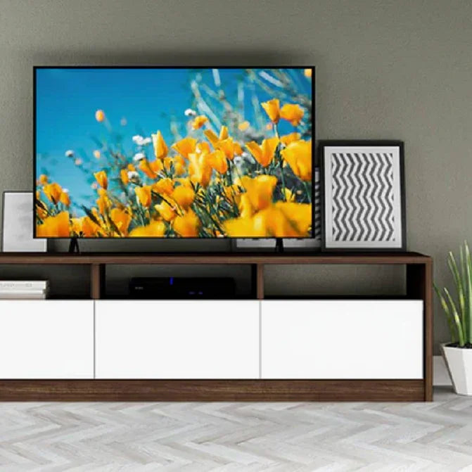 ترابيزة تليفزيون خشب ام دي اف، 160*30*40 سم