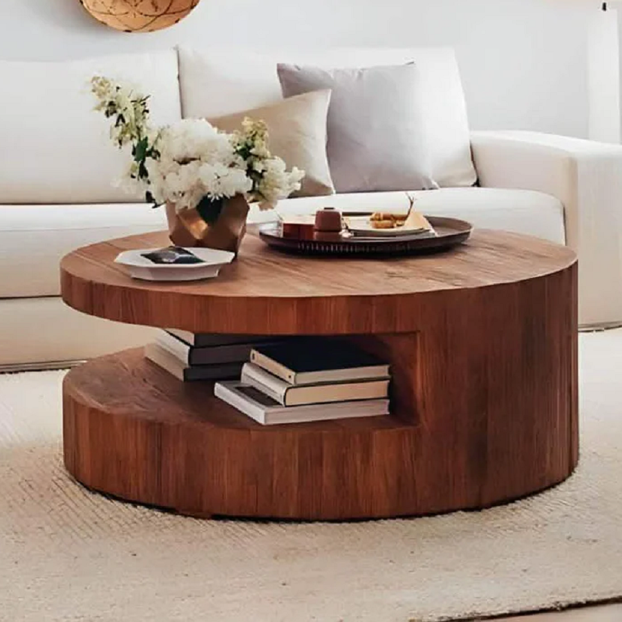 ترابيزة قهوة ام دي اف، 80*40 سم