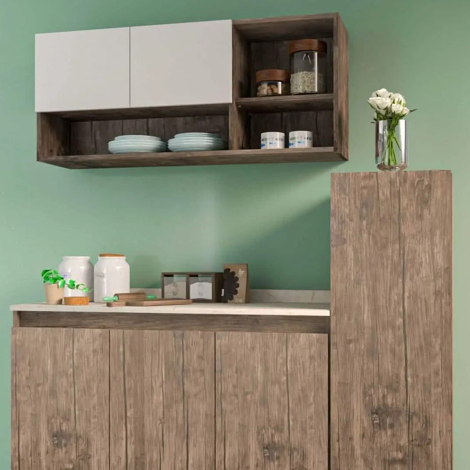 مطبخ خشب ام دي اف، 3 قطع