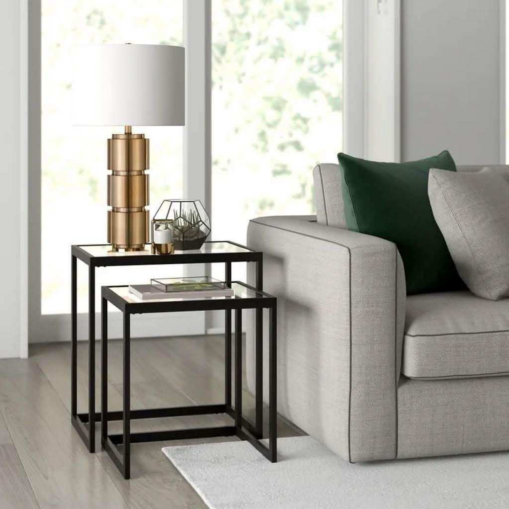 ترابيزة جانبية متداخلة 30*30*50 سم - STA153 Star Steel