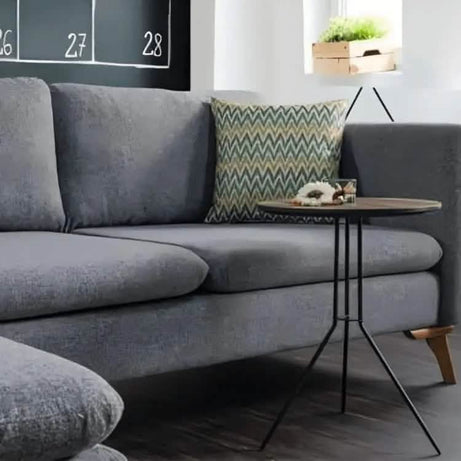 كنبة زاوية رمادي 300*180*75 سم - KAR76 - Homix