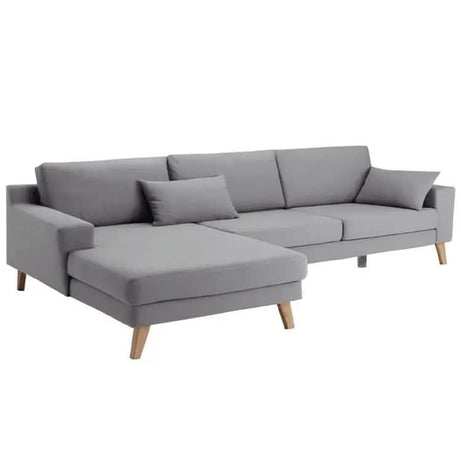 كنبة زاوية زان أحمر 300*200*75 سم - KAR74 - Homix