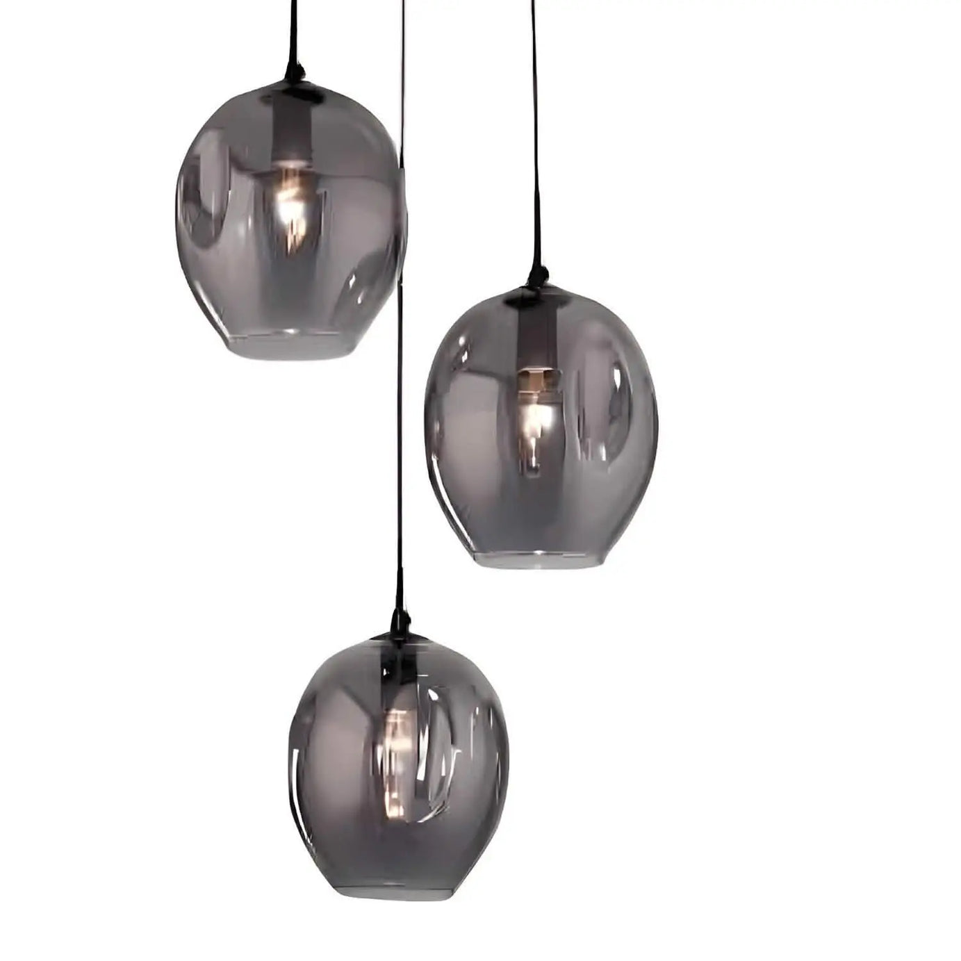 نجفة معدن و زجاج، 30*15 سم