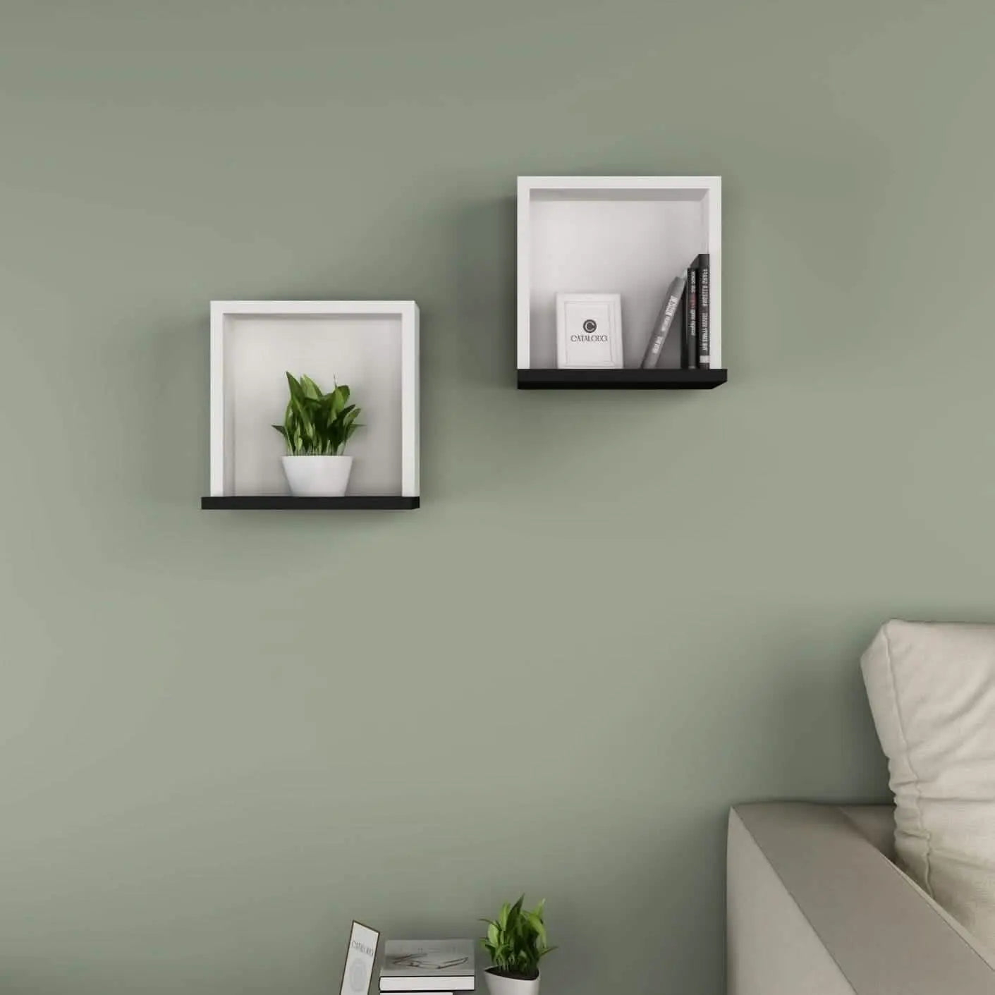 رف ام دي اف، 30*20*30 سم - قطعتين