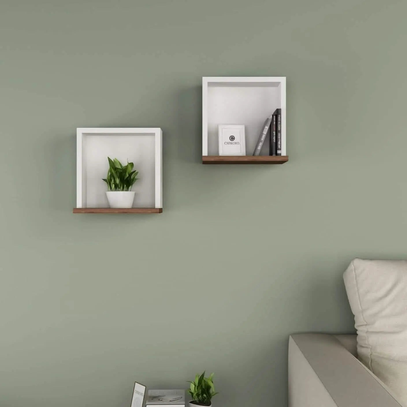 رف ام دي اف، 30*20*30 سم - قطعتين