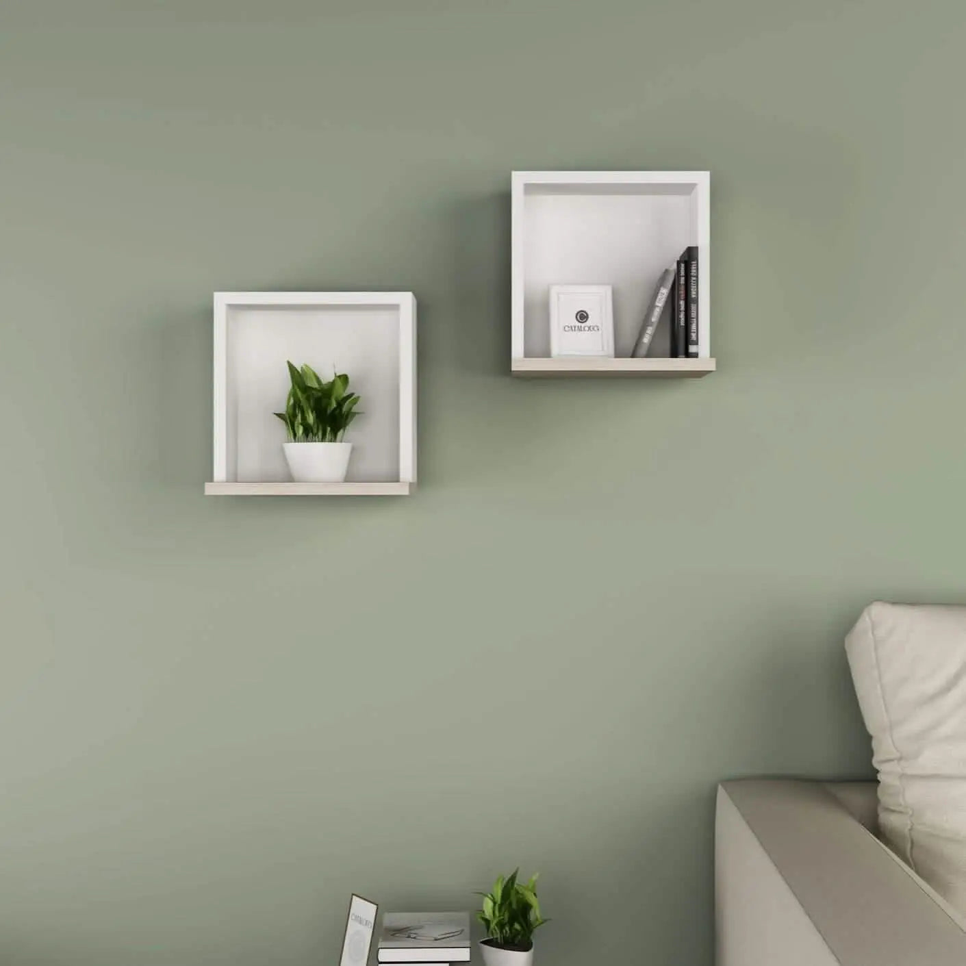 رف ام دي اف، 30*20*30 سم - قطعتين