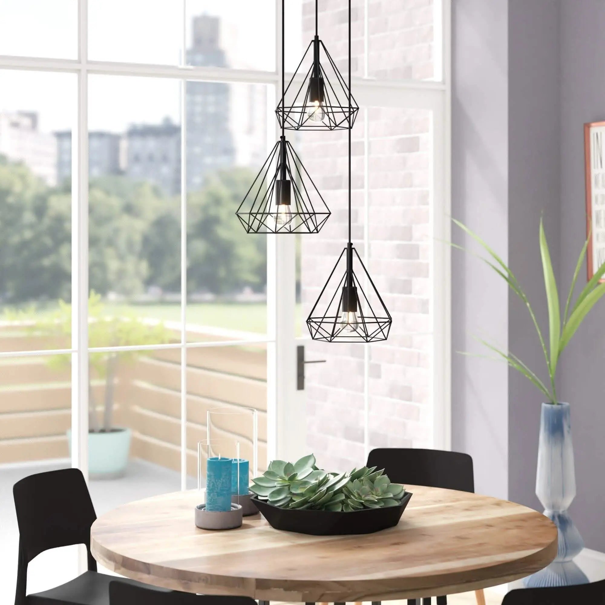 نجفة معدن، 30*28 سم