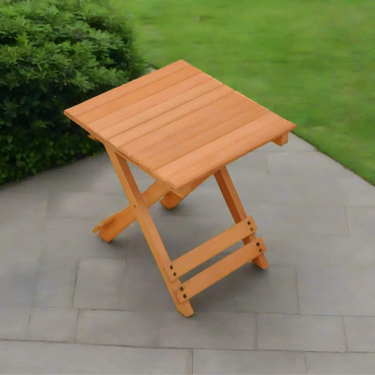 تسوق الأن من هومكس  كرسي خشب زان أحمر 30*30*30 سم - MAR12 بأفضل سعر وأفضل جودة