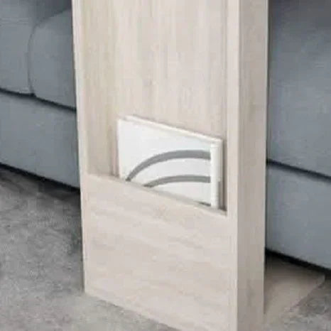 ترابيزة جانبية ام دي اف، 30*40*63 سم - بيج