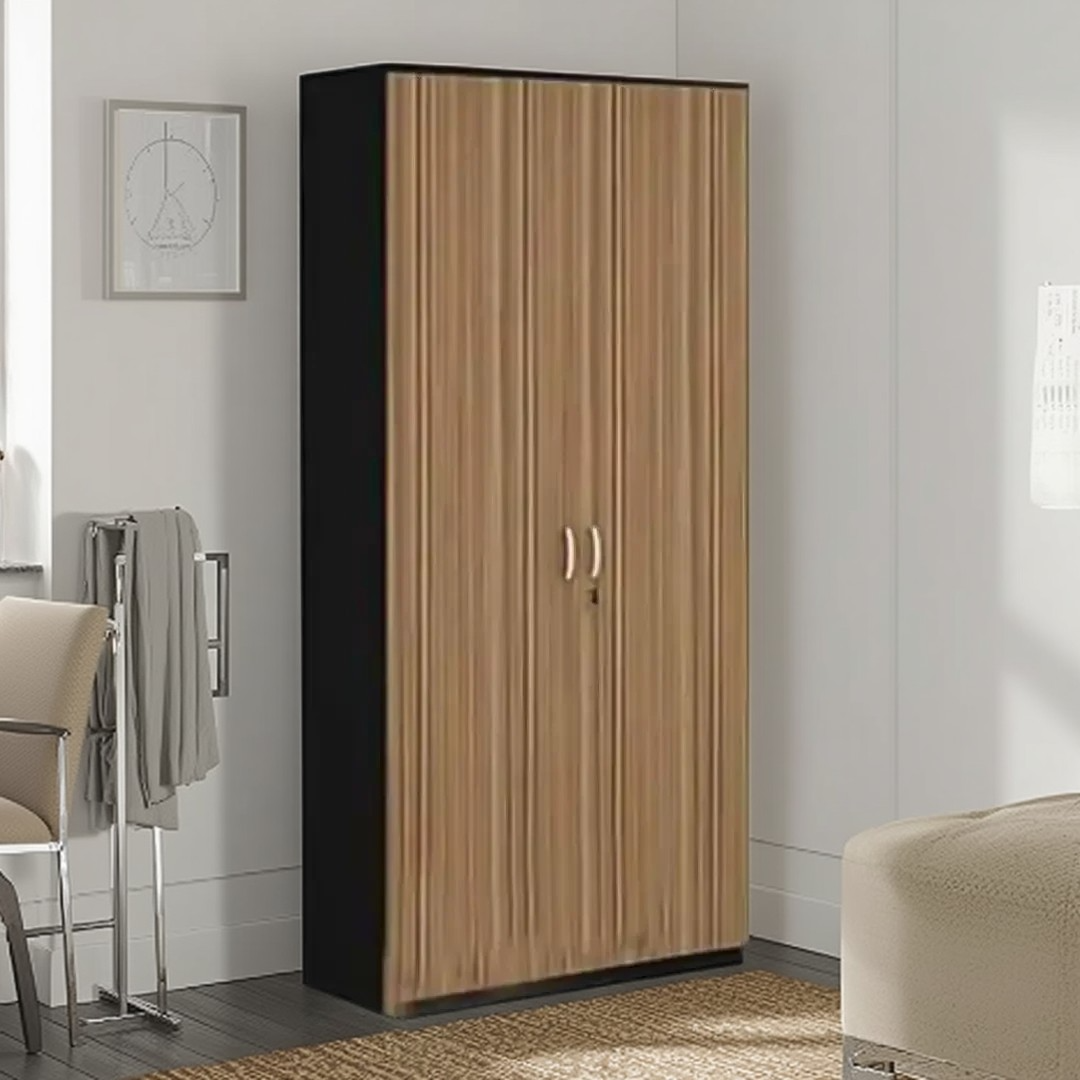 وحدة تخزين مكتبية خشب ام دي اف، 80*40*200 سم