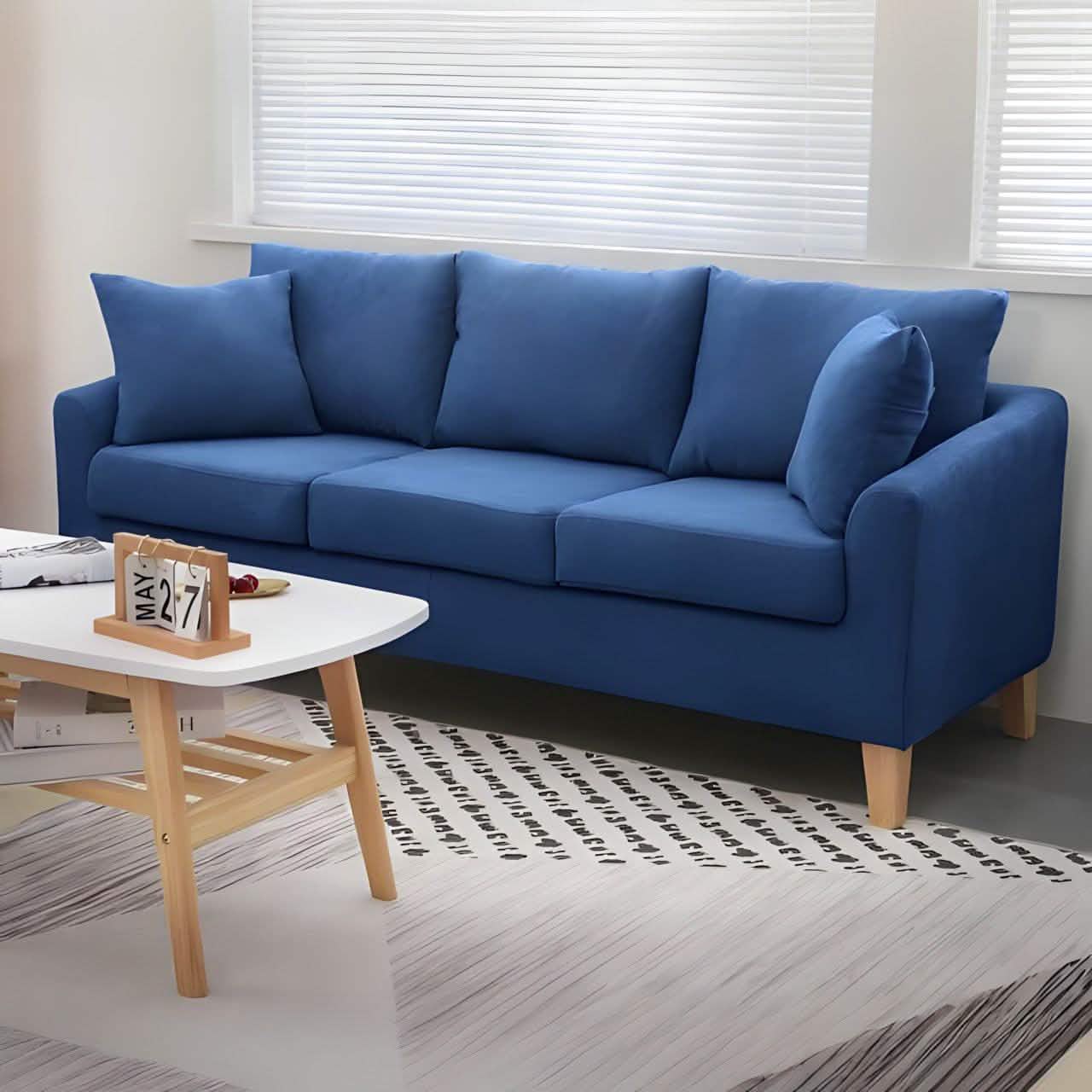 كنبة خشب زان 210*85*70 سم - MAS57 Al-Masa