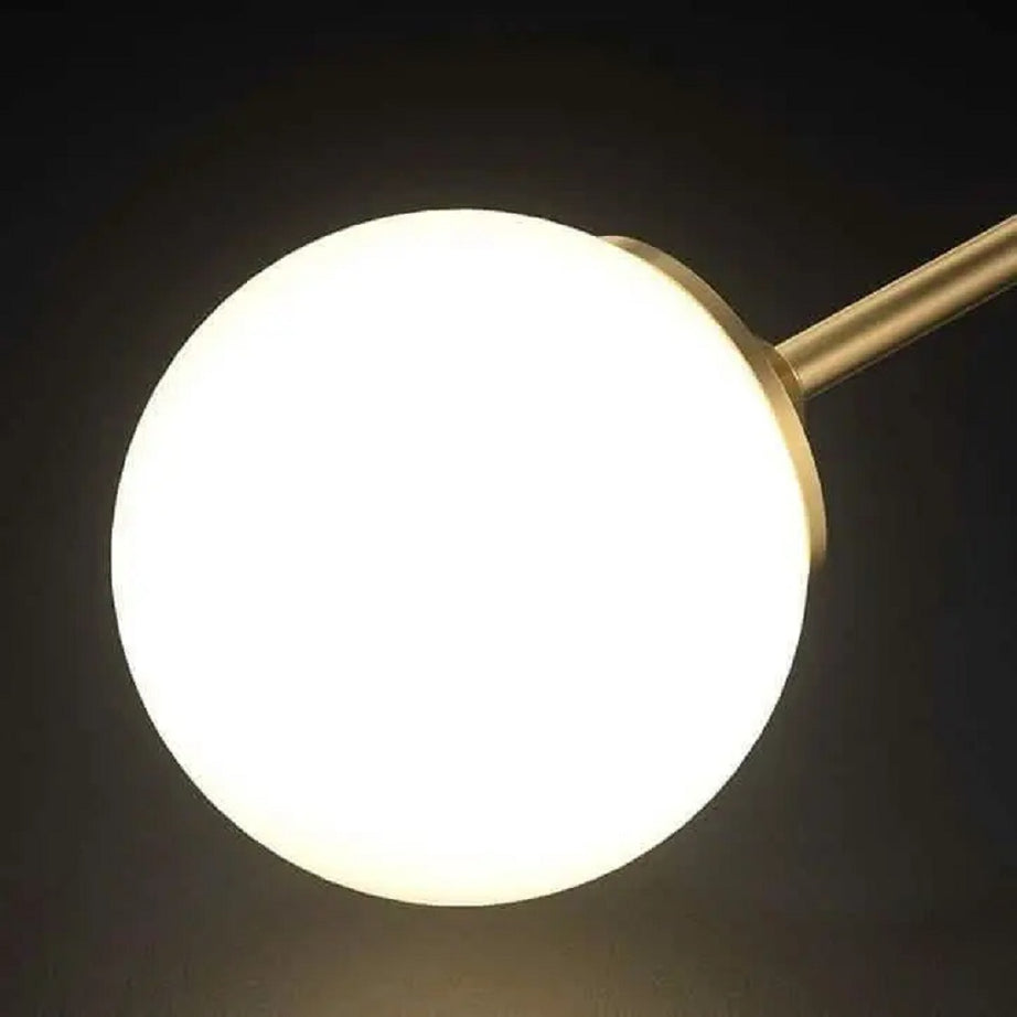 نجفة ستيل وزجاج، 140*75 سم