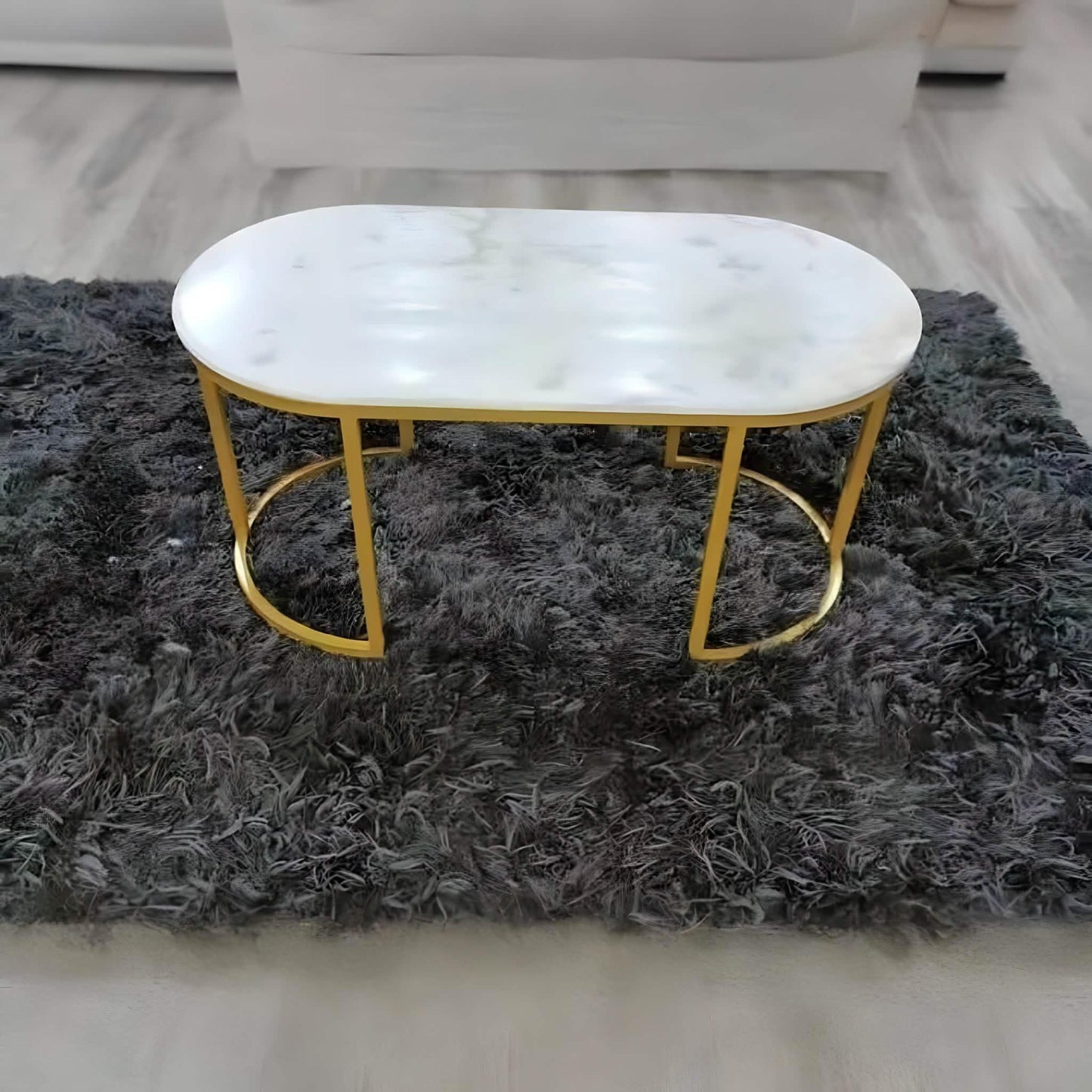 ترابيزة قهوة ستيل، 70* 40*40 سم