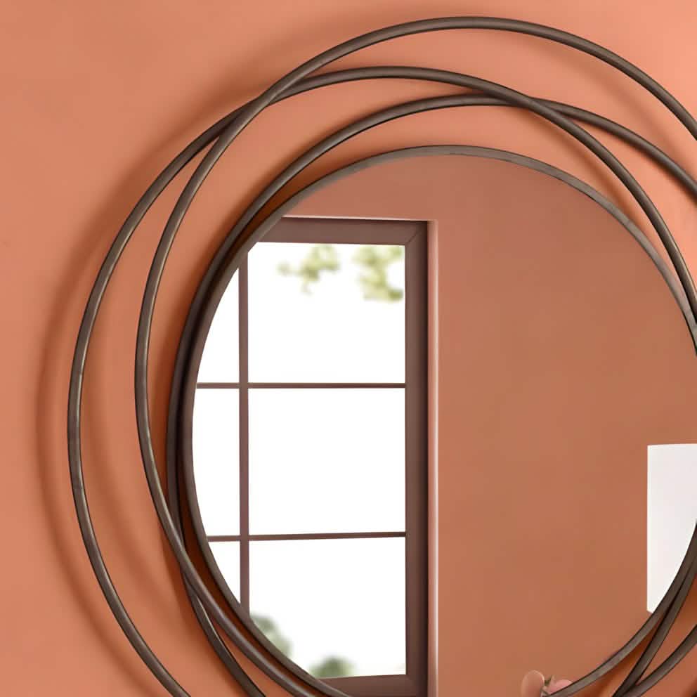 مرايا بإطار بني 80 سم - RON55 Royal Iron