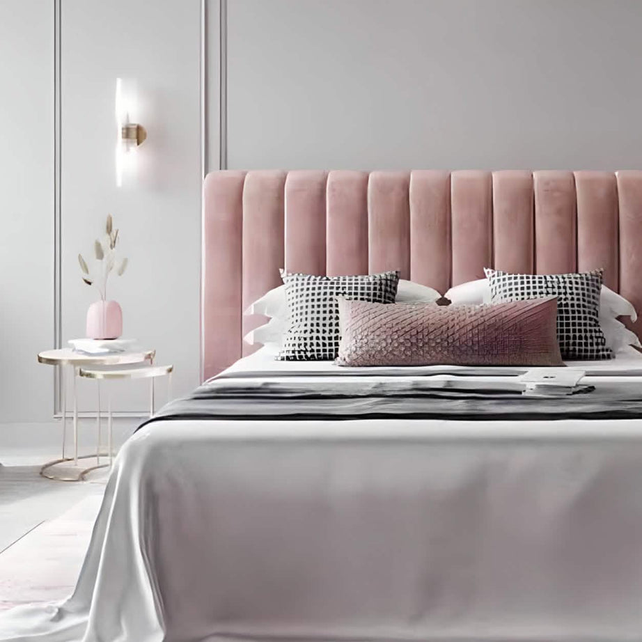 سرير كوين خشب كونتر، 150*195*120 سم