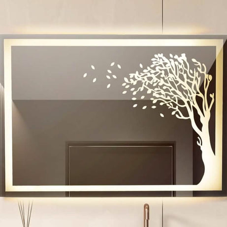 مرايا ليد جريش، 80*60 سم