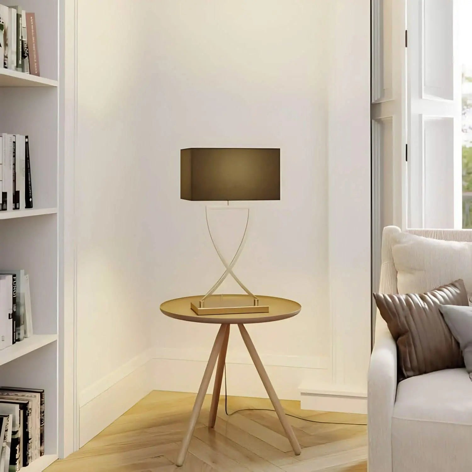 أباجورة مكتب معدن، 35*64 سم